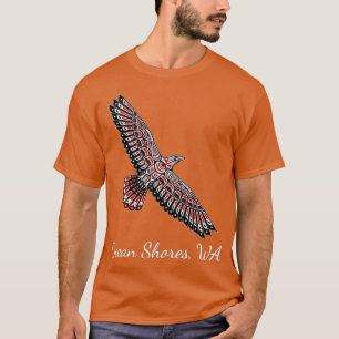 Raven Native American Haida Ocean T-Shirt