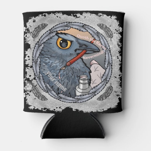 Raven Nevermind Dosenkühler (Vorderseite)