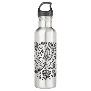 Raven of Transformation Edelstahlflasche