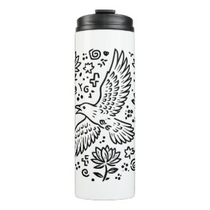 Raven of Transformation Thermosbecher