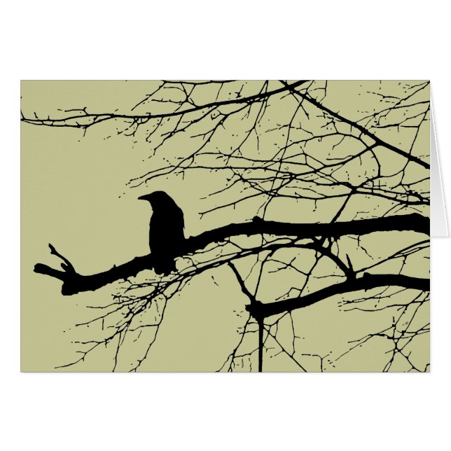 Raven on the Tree (Vorderseite (Horizontal))