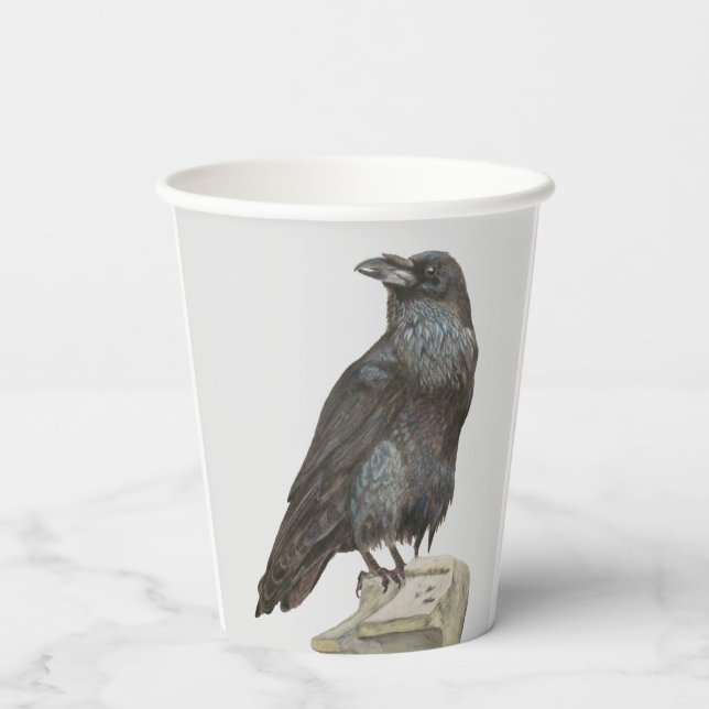 Raven Pappbecher (Rückseite)