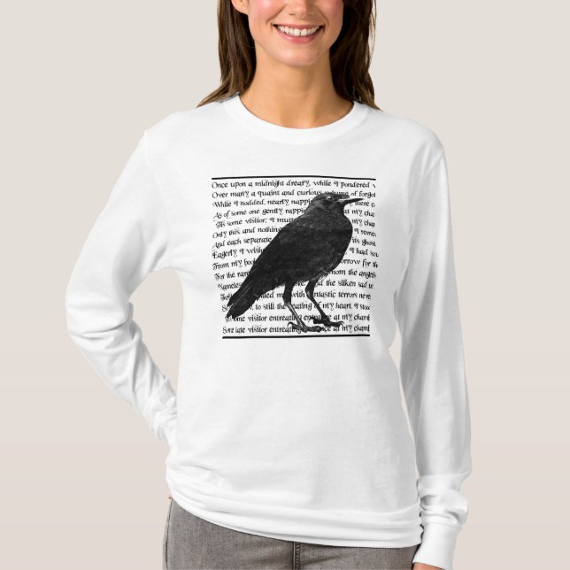 Raven Poem T-Shirt (Vorderseite)