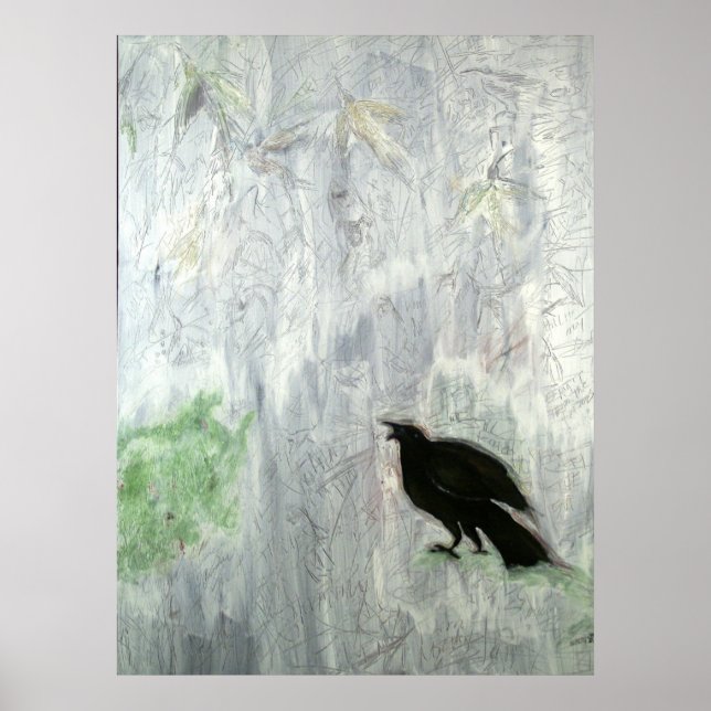 Raven Print Poster (Vorne)