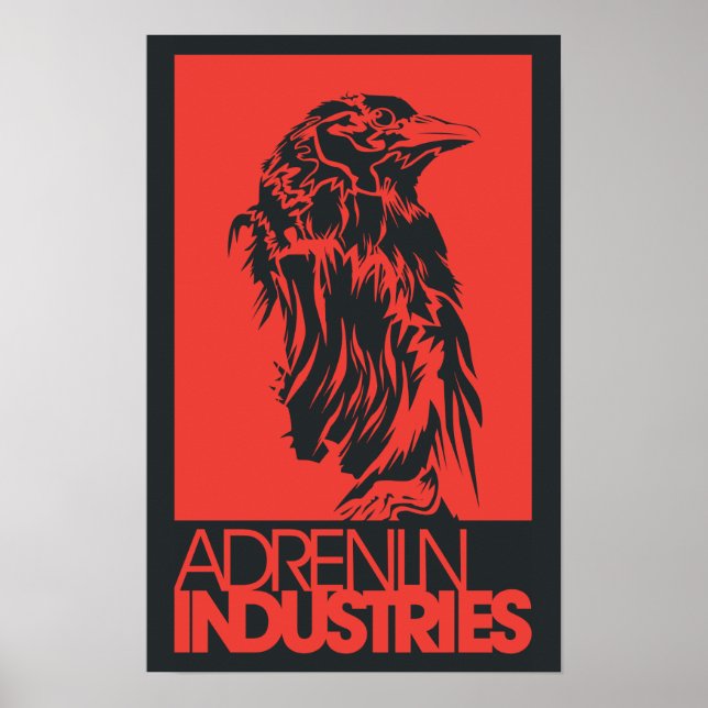 Raven Print Poster (Vorne)