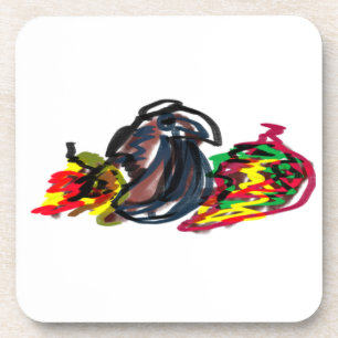 Raven Relax Herbst Getränkeuntersetzer