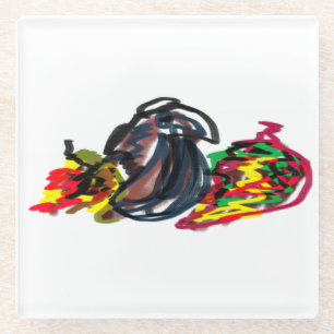 Raven Relax Herbst Glasuntersetzer