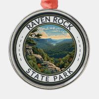 Raven Rock Staat Park North Carolina Abzeichen