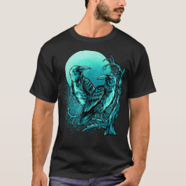 Raven Shirt Men Girl Women to Shirt Shirt Goth Bir