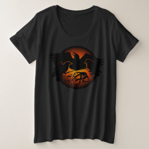 Raven Shirt Women's Plus Size Raven T - Shirt