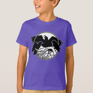 Raven-Shirts des Kindes Raven / Crow Art Kid's T - T-Shirt