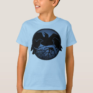 Raven-Shirts des Kindes Raven / Crow Art Kid's T - T-Shirt