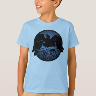 Raven Shirts Raven Crow Art Kid's Sweatshirt
