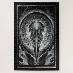 Raven Skull Puzzle