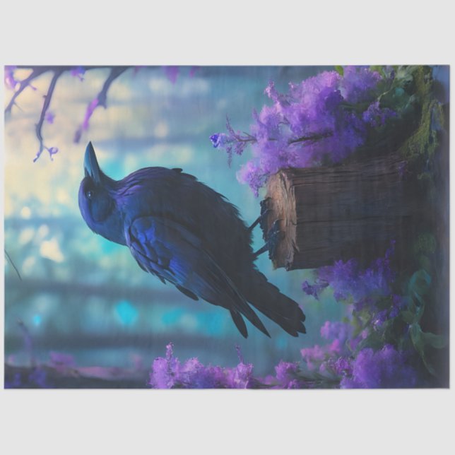 Raven Stump Tissue Paper Seidenpapier (Vorderseite)