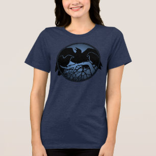 Raven T - Shirt Raven Art Bio Shirts