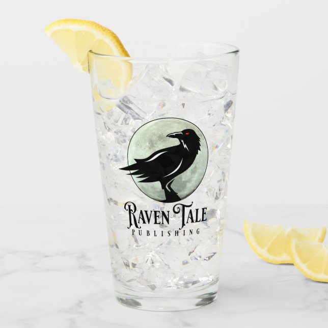 Raven Tale Publishing Pint Glass Glas (Vorderseite Ice)