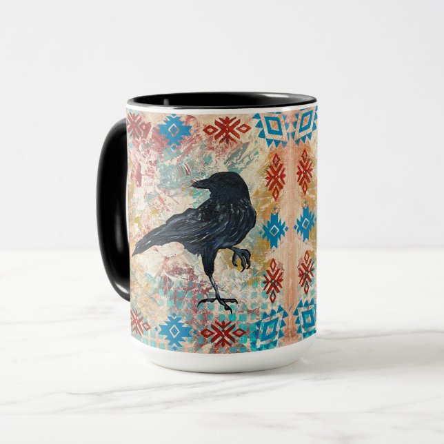 Raven Tasse (Vorderseite Links)