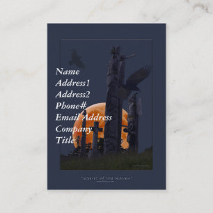 Raven & Totems Visitenkarten Visitenkarte