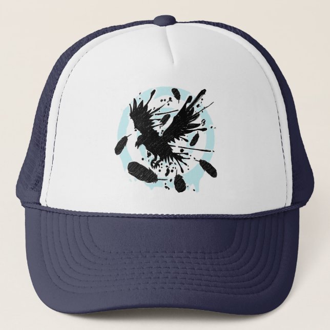 RAVEN TRUCKERKAPPE (Vorderseite)