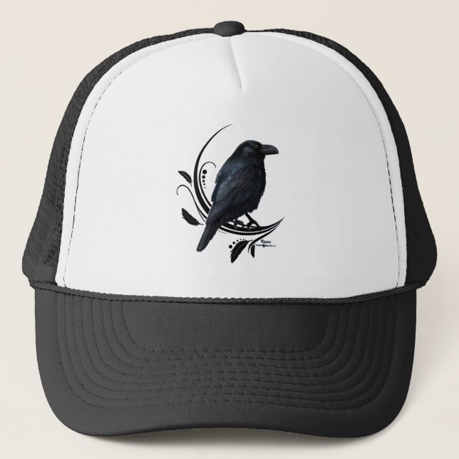 Raven Truckerkappe (Vorderseite)