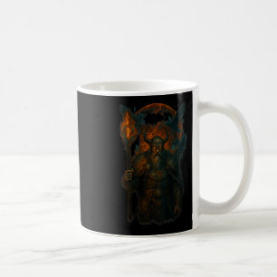 Raven Viking Halloween Design Norse Sorcermoon Kaffeetasse