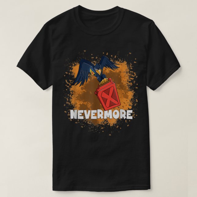 Raven with Arson Kit Nevermore Twisted Spirit A T-Shirt (Design vorne)