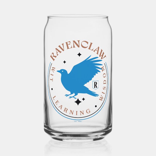 RAVENCLAW™ Blue Eagle House Pride Abzeichen Dosenglas (Vorderseite)