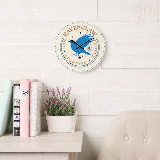RAVENCLAW™ Blue Eagle House Pride Abzeichen Große Wanduhr