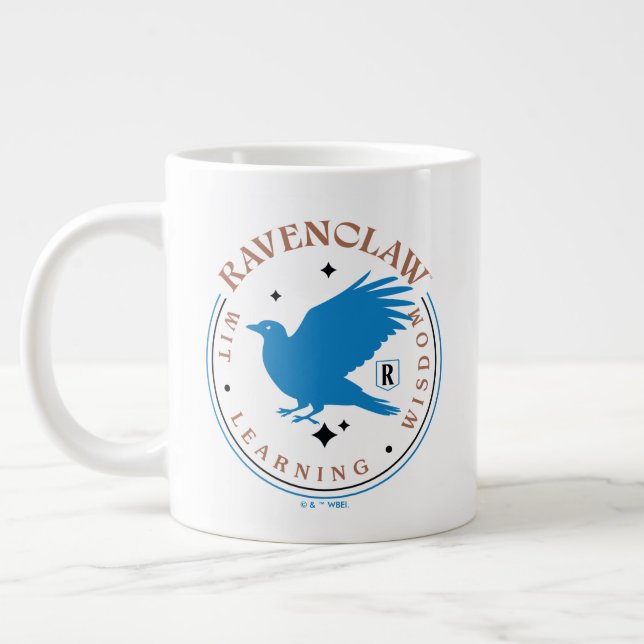 RAVENCLAW™ Blue Eagle House Pride Abzeichen Jumbo-Tasse (Links)