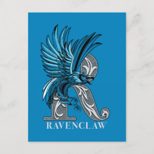 RAVENCLAW™ Crosshatched Emblem Einladungspostkarte