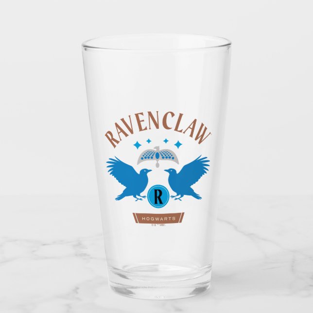 RAVENCLAW™ House Double Eagle Diadem Graphic Glas (Vorderseite)