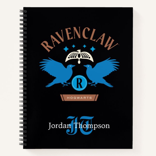 RAVENCLAW™ House Double Eagle Diadem Graphic Notizbuch (Vorderseite)