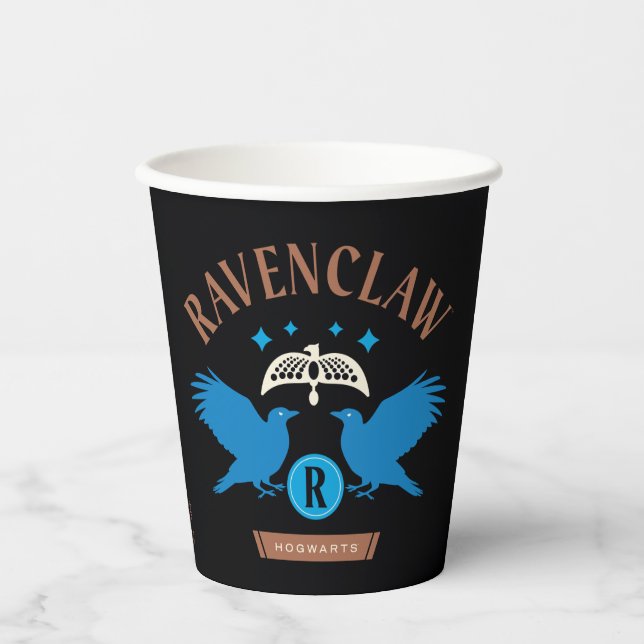 RAVENCLAW™ House Double Eagle Diadem Graphic Pappbecher (Vorderseite)