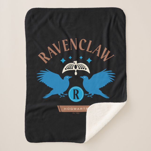 RAVENCLAW™ House Double Eagle Diadem Graphic Sherpadecke (Vorderseite)