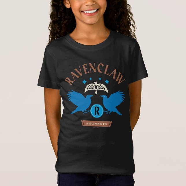 RAVENCLAW™ House Double Eagle Diadem Graphic T-Shirt (Vorderseite)