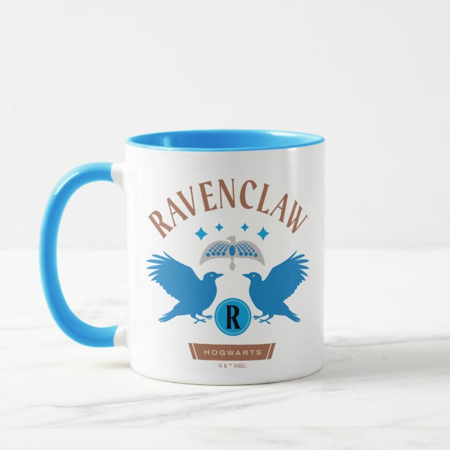 RAVENCLAW™ House Double Eagle Diadem Graphic Tasse (Links)
