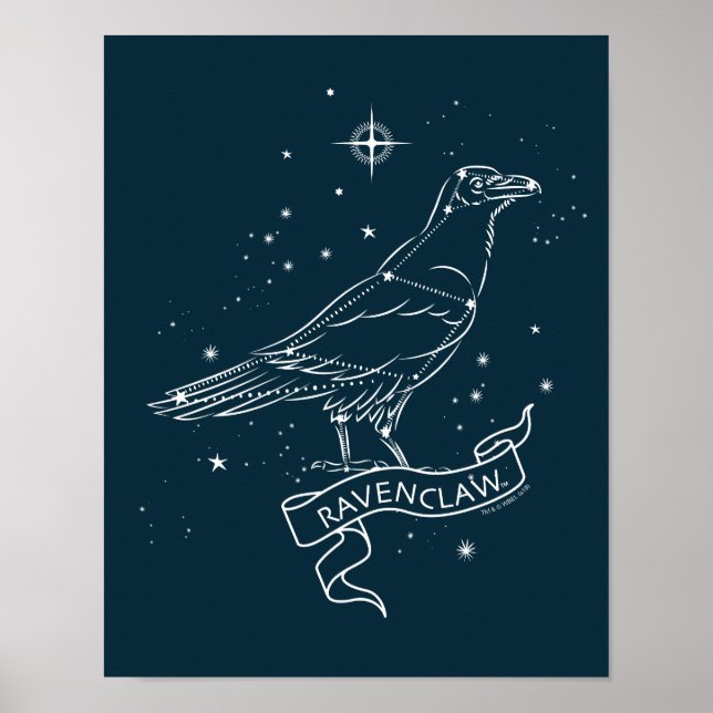 RAVENCLAW™ Konstellation Graphic Poster (Vorne)