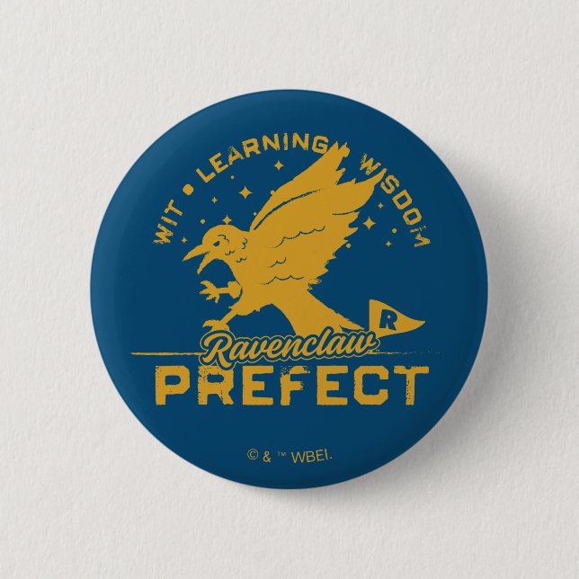 RAVENCLAW™ Präfekten-Abzeichen Button (Vorderseite)