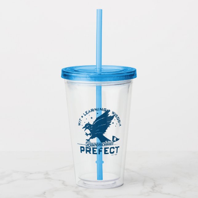 RAVENCLAW™ Präfektes Abzeichen Acryltrinkbecher (Vorderseite)
