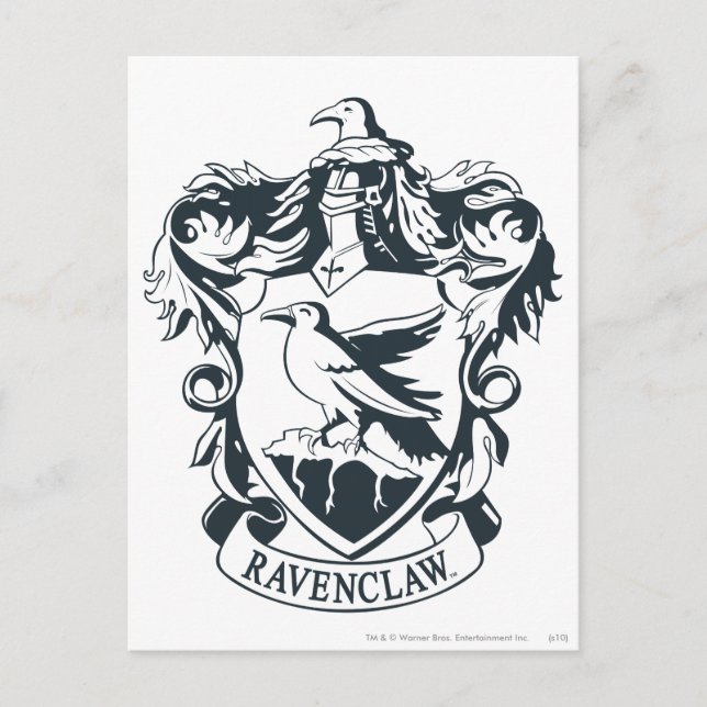 Ravenclaw Wappen Postkarte (Vorderseite)