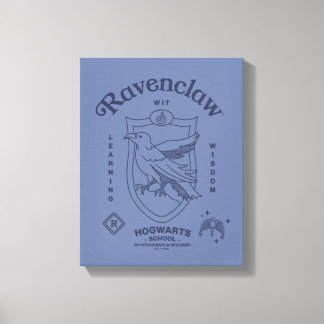 RAVENCLAW™ Witz Lernweisheit Wappen Leinwanddruck