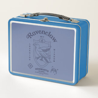RAVENCLAW™ Witz Lernweisheit Wappen Metall Brotdose