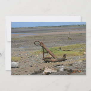 Ravenglass Harbour - Lake District Flat Card Karte