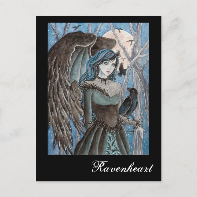 Ravenheart Fantasy Art Postkarte (Vorderseite)