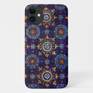 RAVENNA BYZANTINISCHE MOSAIKEN,STERNE,BLAUE STERNE Case-Mate iPhone HÜLLE