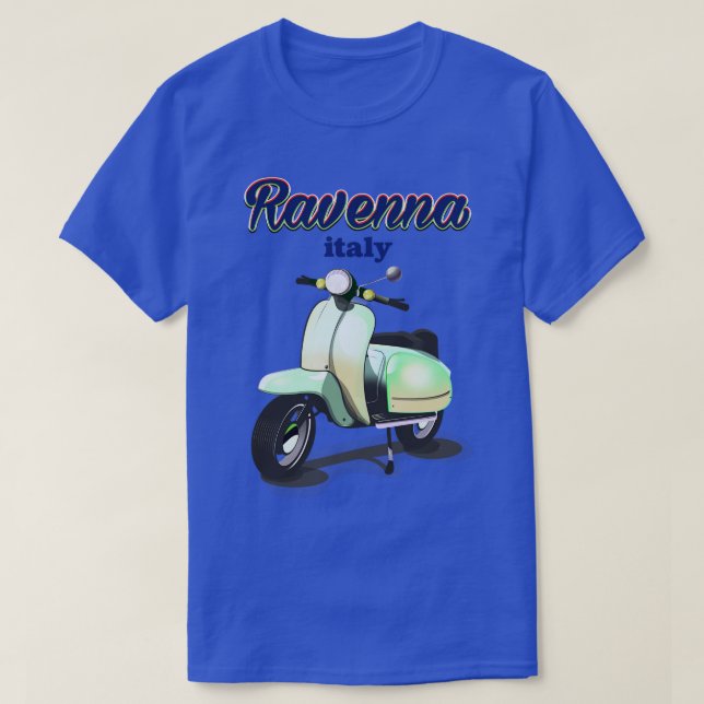 Ravenna Italien Jahrgang Reisen Plakat T-Shirt (Design vorne)