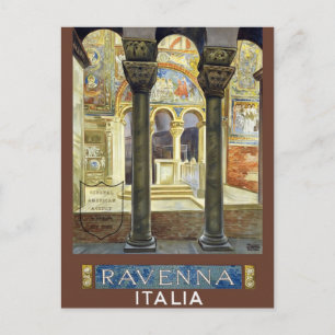 Ravenna Italien Vintage Postkarte