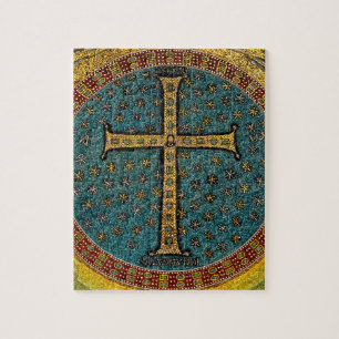 Ravenna-Mosaik-Kreuz Puzzle