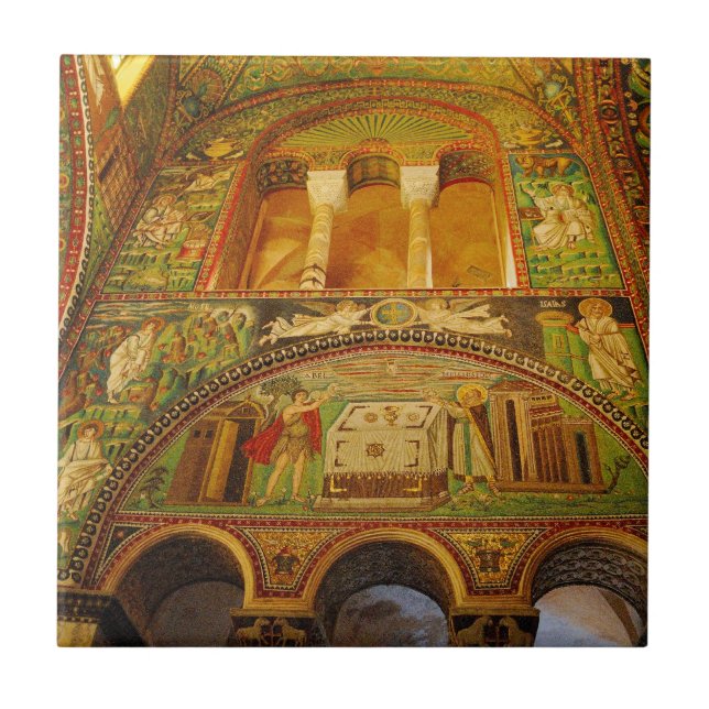 Ravenna-Mosaiken, Italien Fliese (Vorderseite)